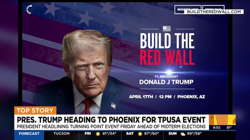 President Trump is set to visit Phoenix Fridayand Arizonans are already weighing in on what...