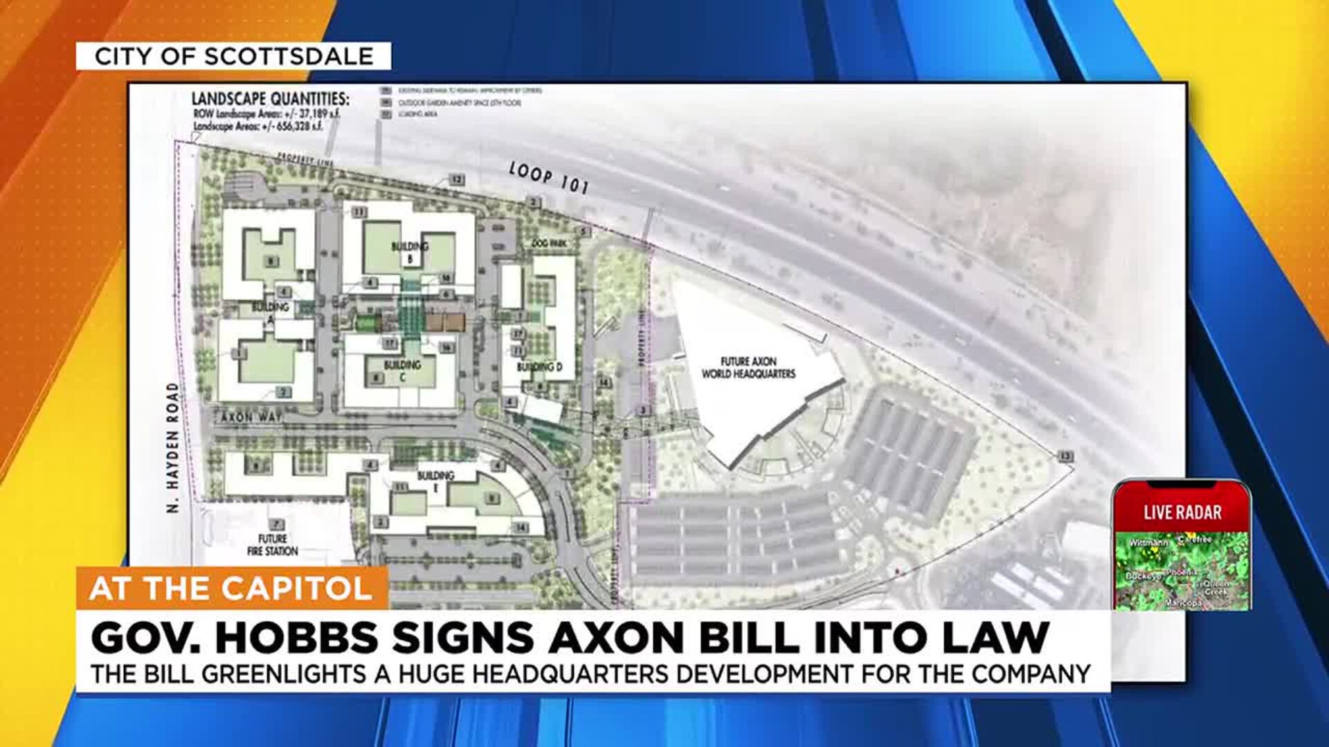 Hobbs Grants Axon Green Light for Scottsdale Development Without Public Vote