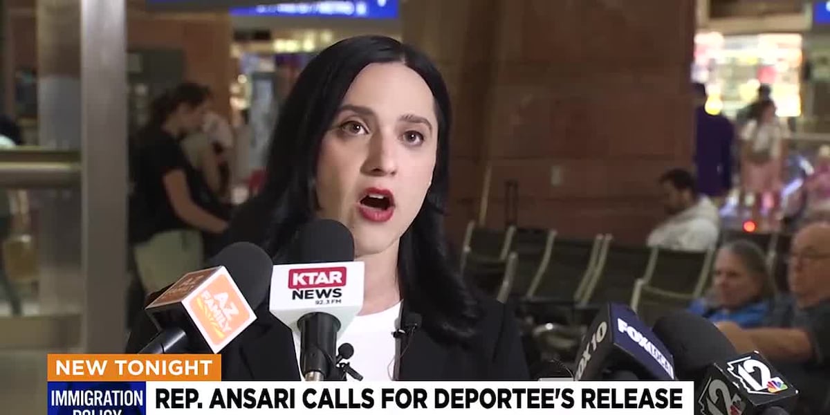 Rep Ansari Rep. Ansari returns from El Salvador, demands deportee's release