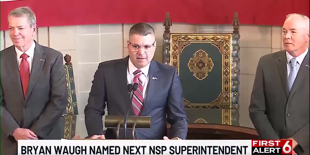 Bryan Waugh Named Nebraska State Patrol Superintendent, Replaces Retiring Colonel Bolduc