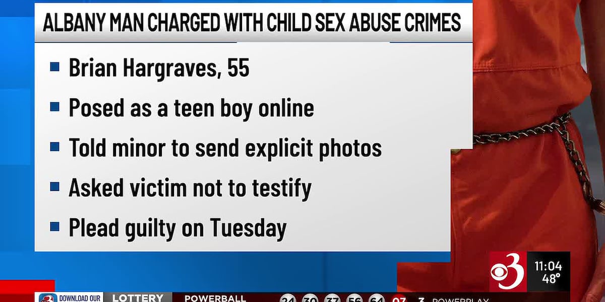 Albany man pleads guilty to child sex crime charges