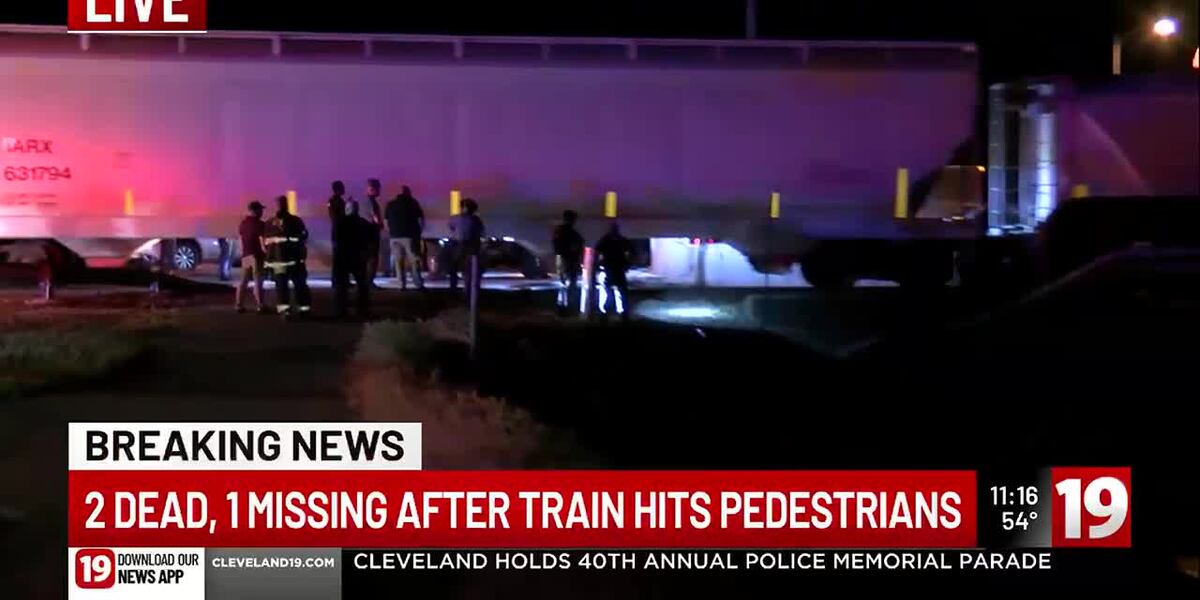 Train Hits Family on Ohio Bridge, Killing Two, Searching for Missing Child