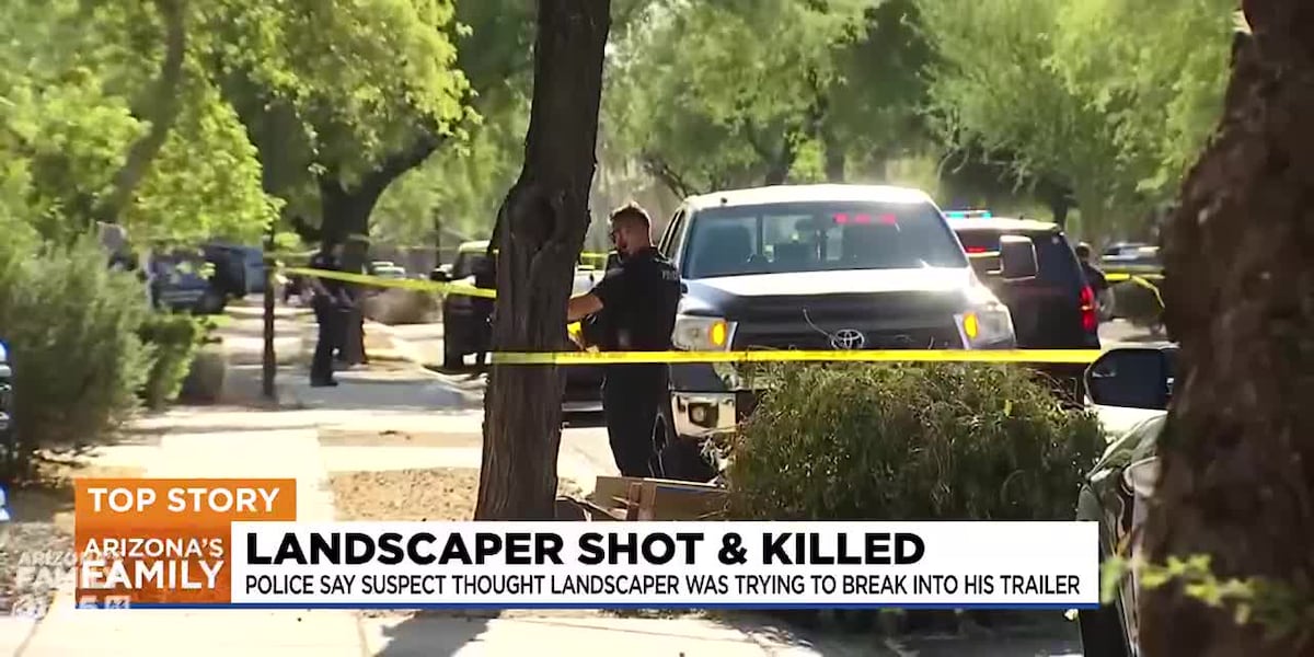 Gilbert Man Arrested After Killing Landscaper Mistaken As Intruder
