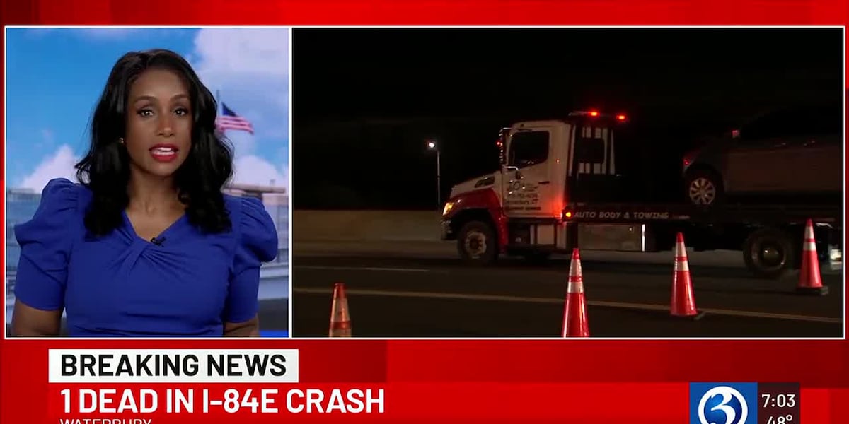 Driver Killed in I-84 Waterbury Crash Identified