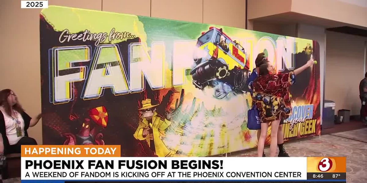 Phoenix Fan Fusion kicks off with celebrity guests, cosplay and comics