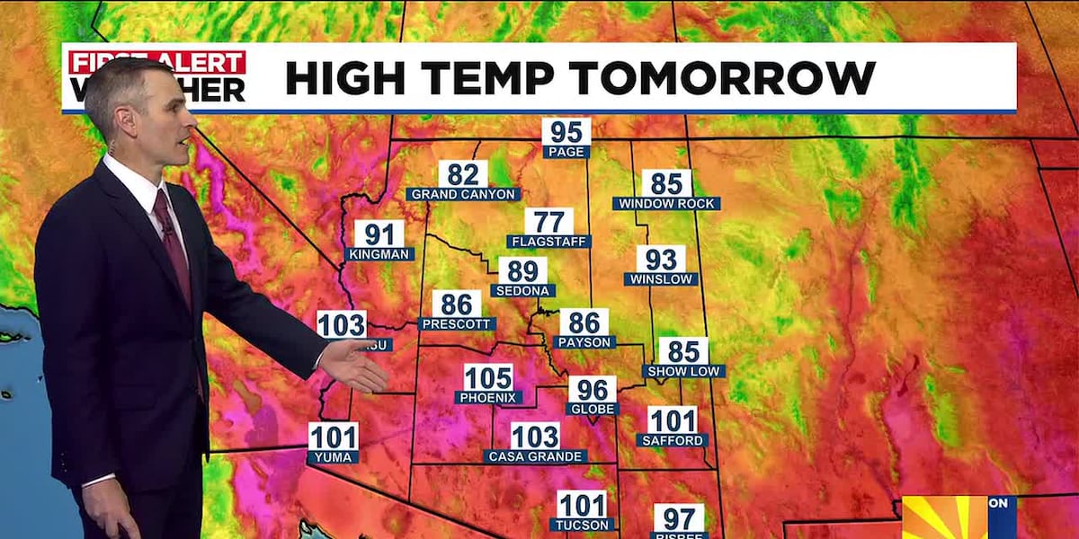 110-Degree Temperatures Expected to Return This Week