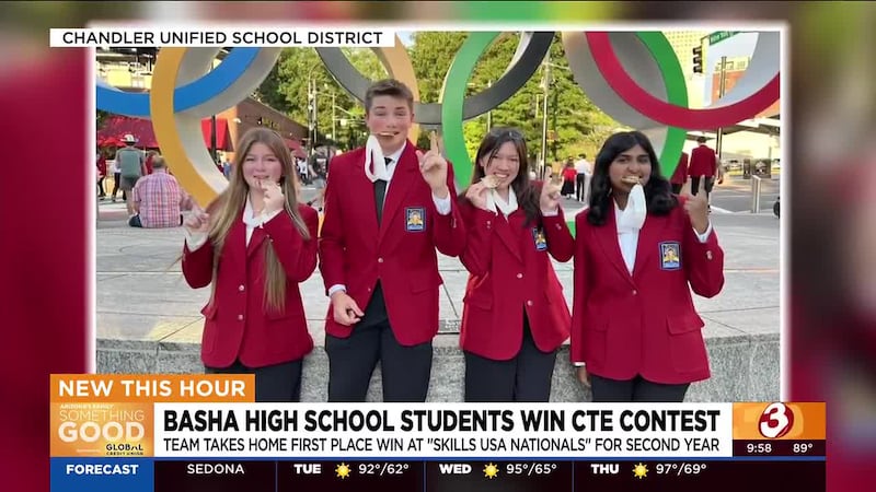 Students in Basha High School’s film and TV career and technical education (CTE) program took...