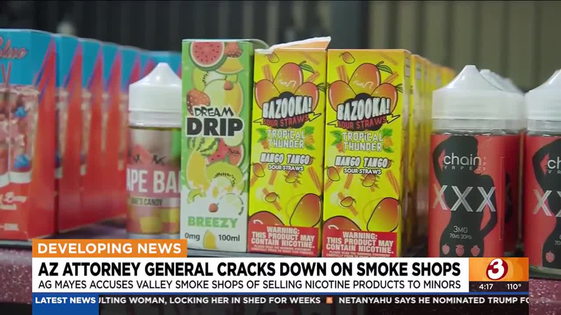 AG Mayes announces crackdown on vape shops that sell to minors AG Mayes announces crackdown on vape shops that sell to minors