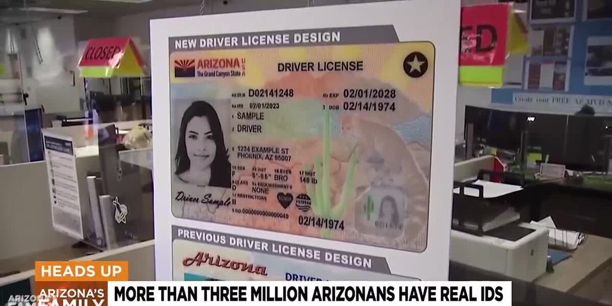 State issues over 3 million Travel IDs to Arizona residents