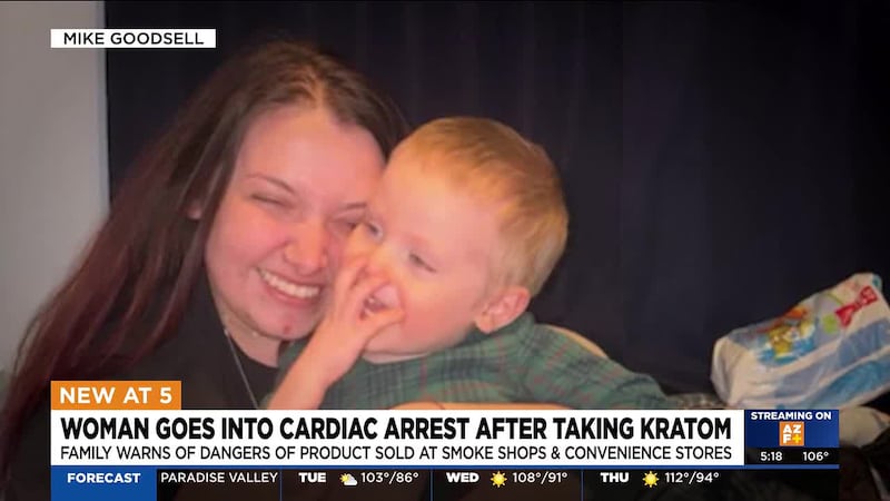 Amanda Goodsell had never taken kratom before, her family said. After experiencing persistent...