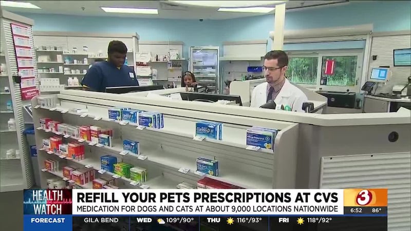 CVS Health announced that select prescription medications for dogs and cats are now available...