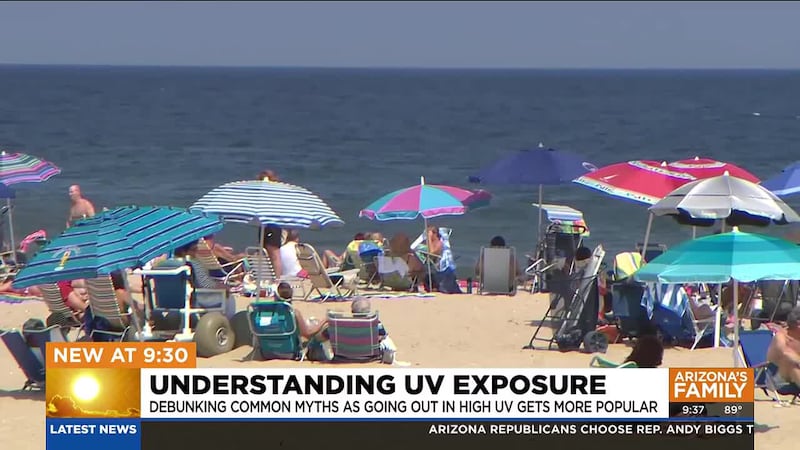 Why the newest trend of going outside during high UV to get a tan, known as "tanmaxxing," is...