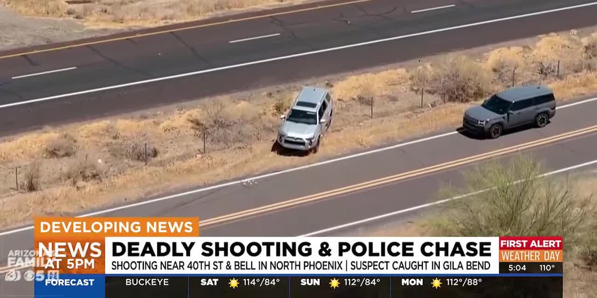 North Phoenix Shooting Leaves Woman Dead, Suspect Arrested