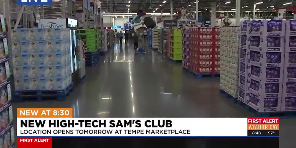 Skip the check-out line with new technology at Tempe Sam's Club