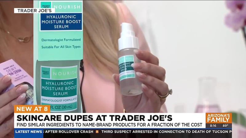 Arizona’s Family purchased several of Trader Joe's skincare items and had them reviewed by...