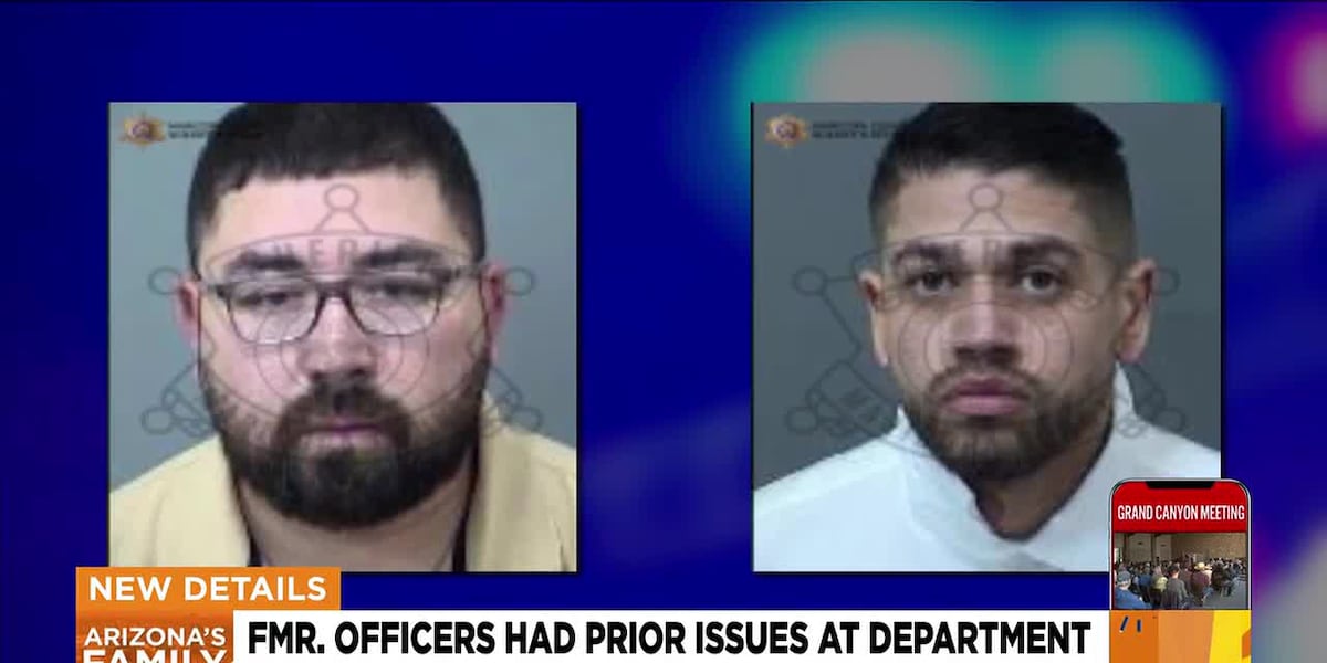 Disciplinary files show history of fired Phoenix officers charged in violent arrest