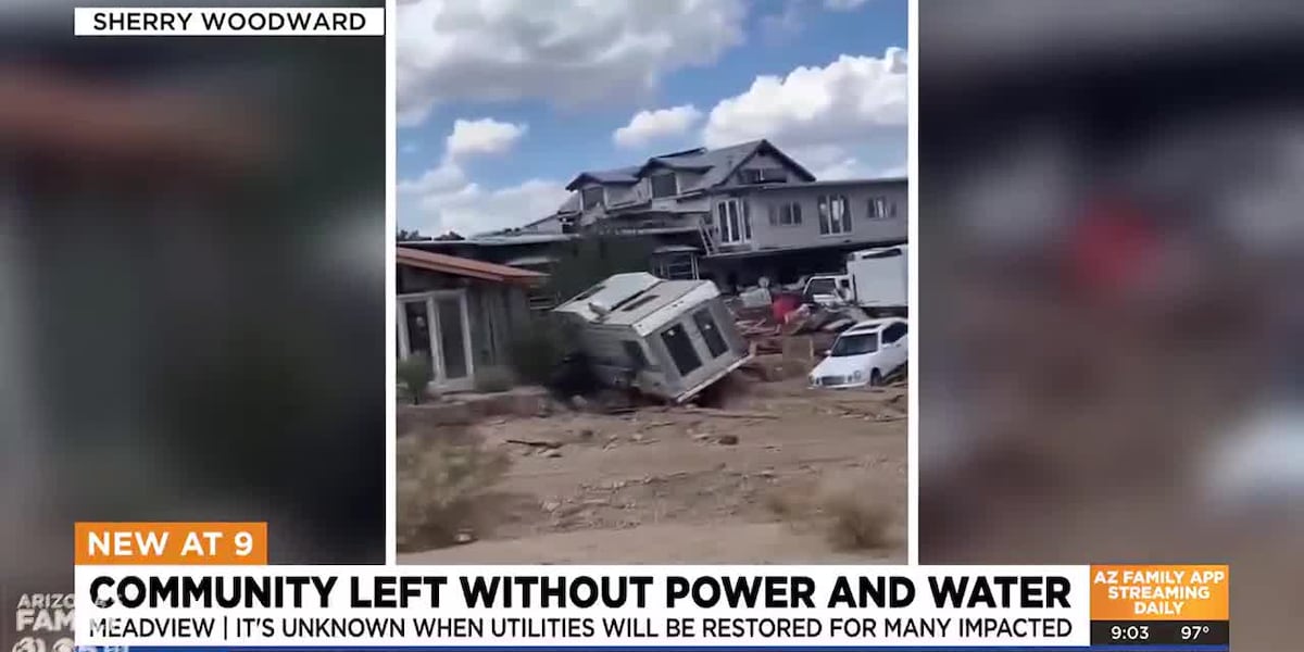 Northern Arizona community left without water, power Northern Arizona community left without water, power