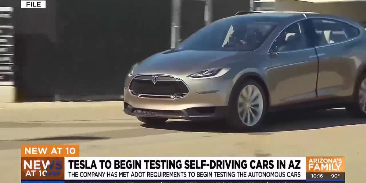 Tesla to begin testing self-driving cars in Arizona