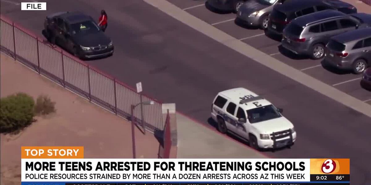 Law enforcement using lots of resources on fake Arizona school threats