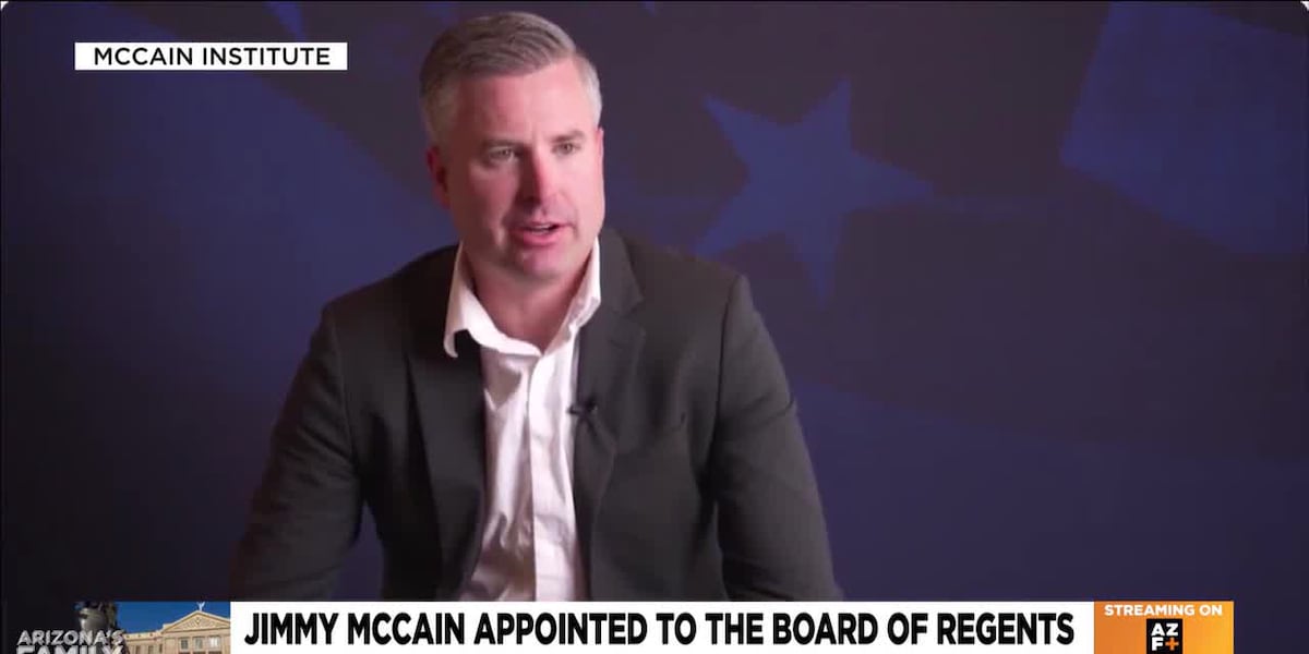 Gov. Hobbs appoints Jimmy McCain to Arizona Board of Regents