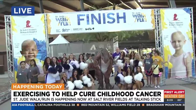 Arizona residents gathered at the Salt River Fields at Talking Stick to participate in a...