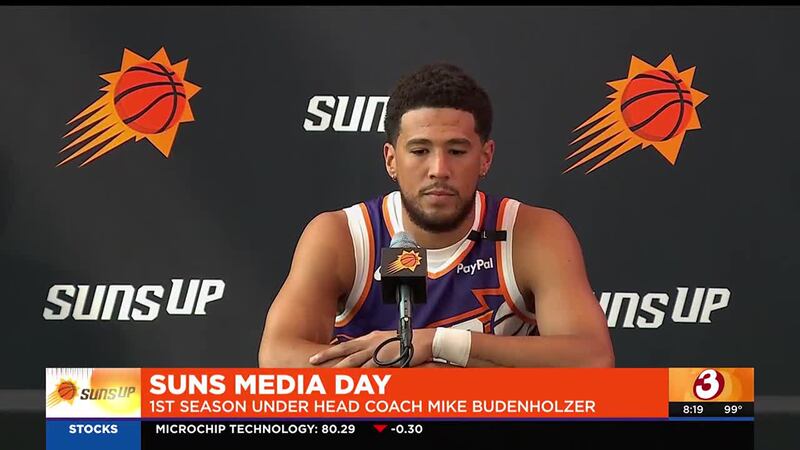 New Phoenix Suns head coach Mike Budenholzer is ready to start a new chapter with the Big 3...