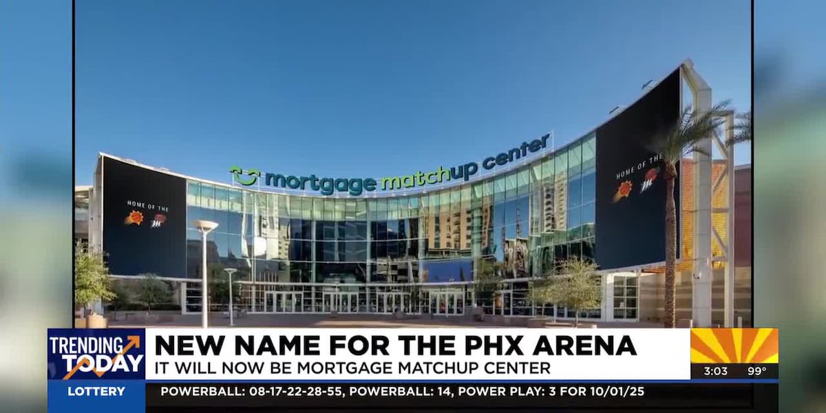 PHX Arena renamed Mortgage Matchup Center in deal with Phoenix Suns