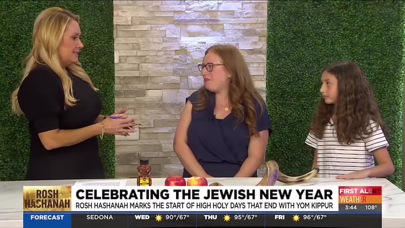 Rabbi Sara Mason-Barkin visited Arizona’s Family on Wednesday to celebrate the first day of...