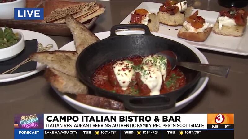 Arizona has many great Italian restaurants, like Campo Italian Bistro and Bar in Scottsdale,...