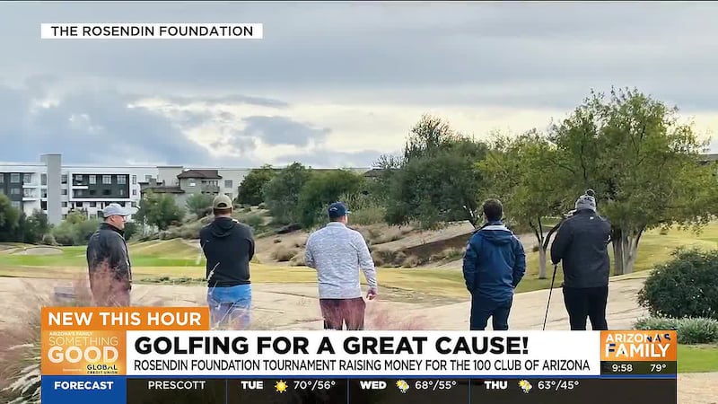 The Rosendin Family Foundation gave the 100 Club of Arizona a $90,000 grant to buy equipment...