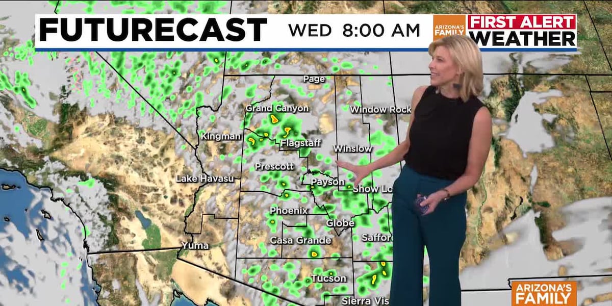 Tropical Storm Melissa, Coastal Low Bring Rain