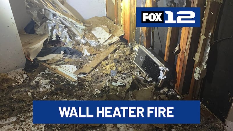 A house in Cornelius was damaged by a fire that started in a wall heater early on Sunday...