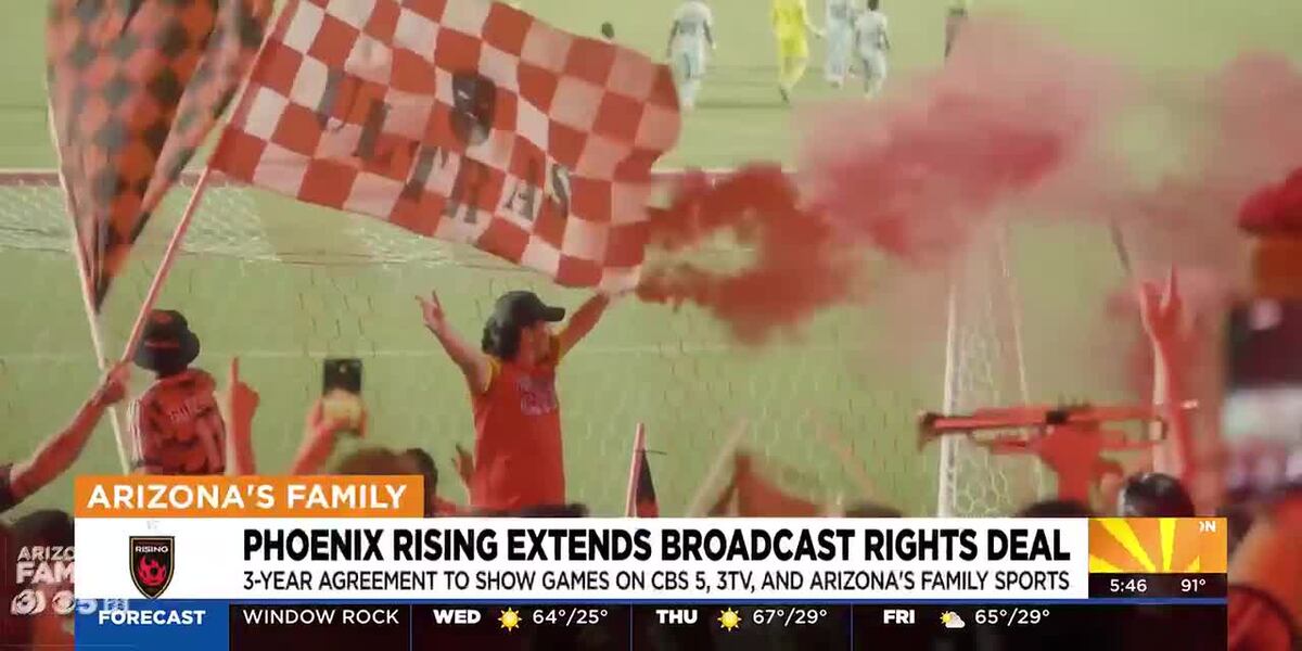 Patrick Rakovsky Phoenix Rising Phoenix Rising extends broadcast rights deal