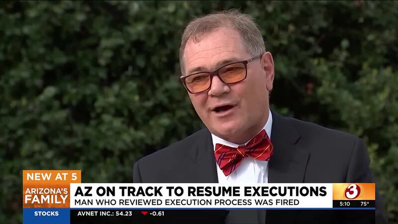 The man Gov. Katie Hobbs chose to review Arizona's execution process was fired after he...