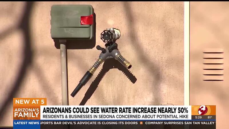 Voters in Sedona just approved a 25-year contract with a water company that is now planning to...