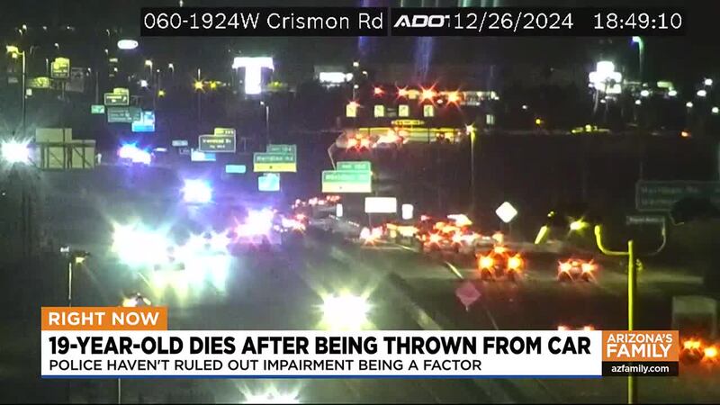 A 19-year-old driver has died after a serious crash that closed a major freeway for hours on...